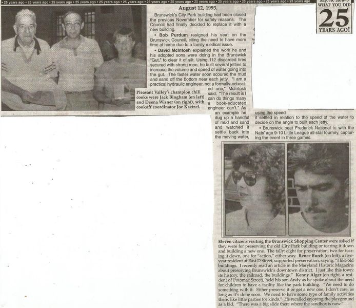 File:What You Did 25 Year Ago August 12, 1993 from The Brunswick Citizen, Vol 45, No 32, August 1, 2018.jpg