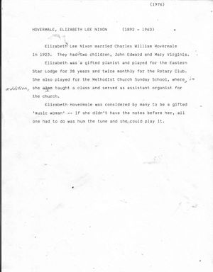 Elizabeth Lee (Nixon) Hovermale, Distinguished Citizen 1976 (1).jpg