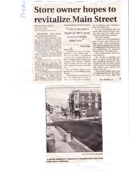 File:Book Crossing, 2 East Potomac Street from the Frederick News Post 2004.jpg