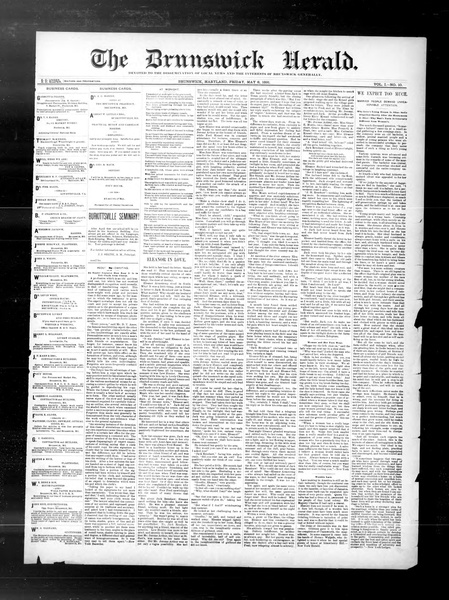 File:The Brunswick Herald Vol. 1 No. 10, May 8, 1891.pdf