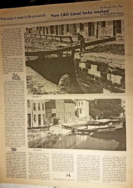 File:How C&O Canal locks worked by Richard M. Hogan from The Brunswick Citizen, Vol 7, No 1, January 3, 1980.jpg