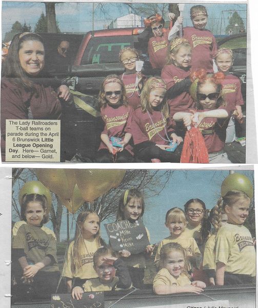 File:T-Ball 2019 lady Railroaders Garnet and Gold from The Brunswick Citizen, Vol 46, No 15, April 18, 2019.jpg