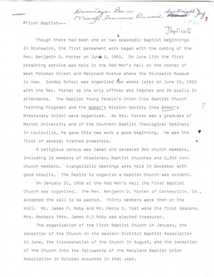 First Baptist, History, 1906.pdf