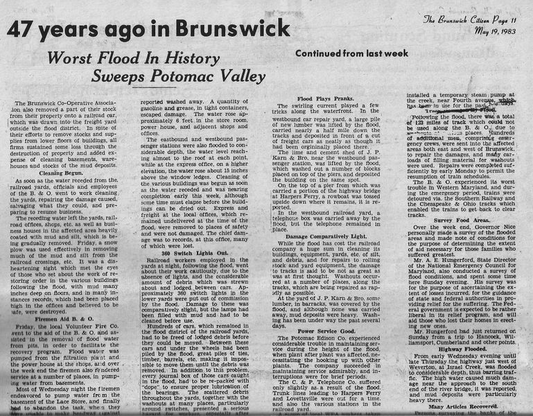 File:Flood 1936, 47 Years Ago in Brunswick from The Brunswick Citizen, Vol 10, No 20, May 19, 1983.jpg