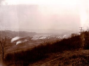 Smoke from trains in Bruswick yard.jpg
