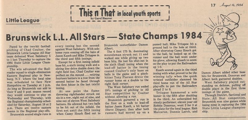 File:Little League 1984 State Champs from The Brunswick Citizen, Vol 11, No 33, August 16, 1984.jpg