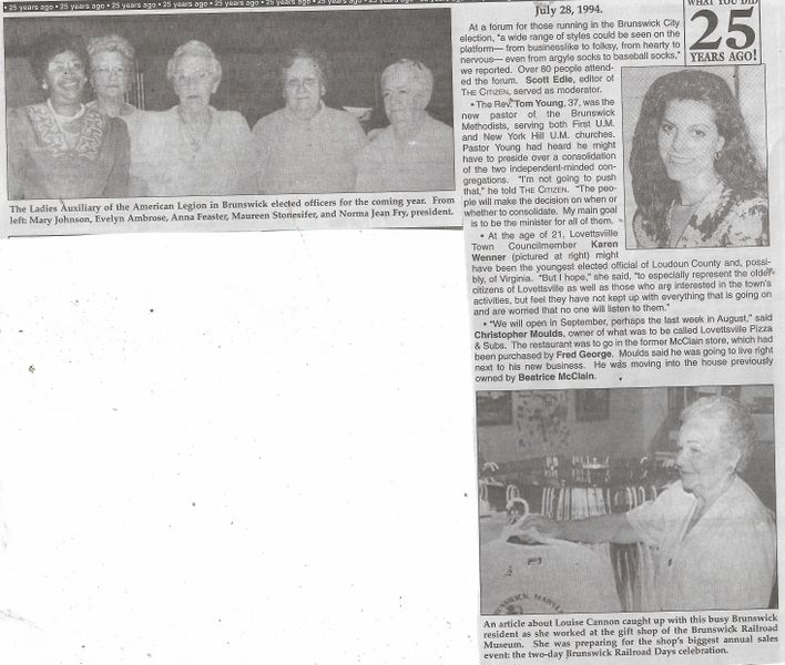 File:What You Did 25 Years Ago July 28, 1994 from The Brunswick Citizen, Vol 46, No 30, August 1, 2019.jpg