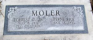Forrest G. Moler Jr, Distinguished Citizen 1990 (6).jpg