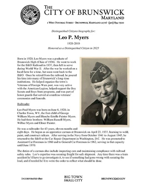 Leo P. Myers - Distinguished Citizen Bio.pdf