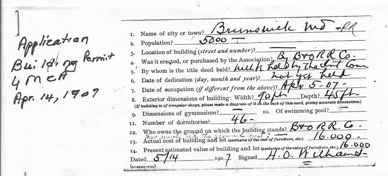 File:YMCA Application Building Permit, April 14, 1909.jpg