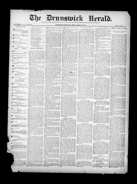 File:The Brunswick Herald Vol. 1 No. 3, March 20, 1891.pdf