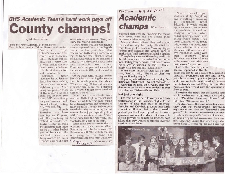 File:Academic 2017 Champs from The Brunswick Citizen, March 8, 2017 (1).pdf