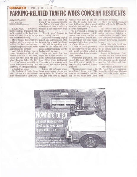 File:Post Office, Parking concerns from The Frederick News-Post, March 2009.pdf