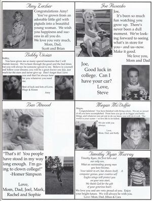 Year Book 2001, Baby photos of Graduating Seniors 2001.jpg