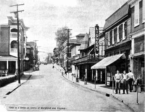 A view up Potomac Street looking west in 1949.jpg