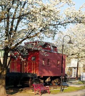 Cabosse in Railroad Square April 2017.jpg