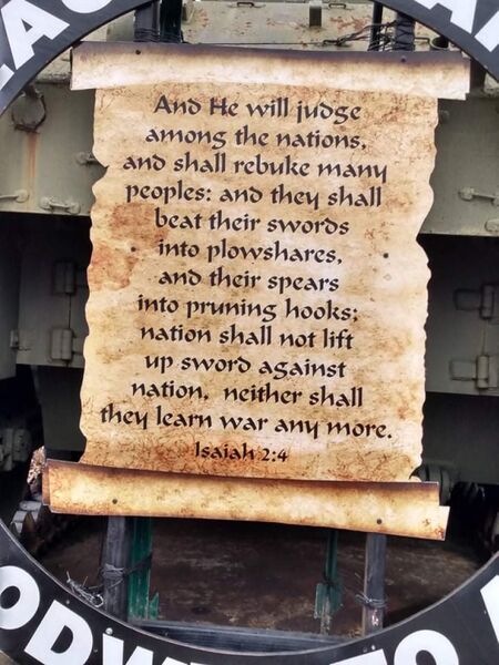File:Peace on Earth Isaiah 2.4 2021.JPG