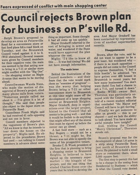 File:Brown & Grove Development Rejected from The Brunswick Citizen, Vol 10, No 49, December 15, 1983.jpg