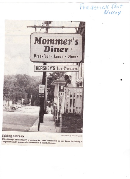 File:Mommers Diner from The Frederick News-Post, August 16, 2004-.pdf