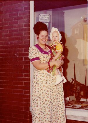 Sharon Tritapoe Castle, with daughter Jennifer Castle Ahalt.jpg