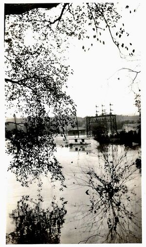 Flood 1936 in the B&O Railroad yard.jpg