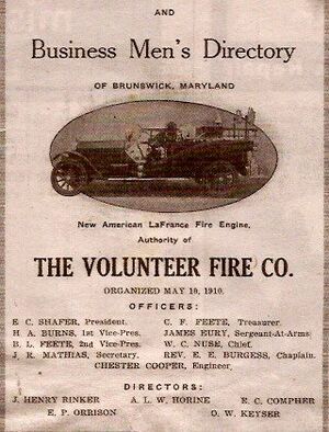 Fire - Early ad in a local program..jpg