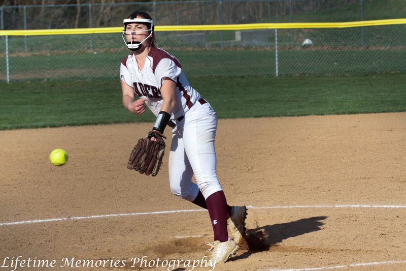 File:Softball 2018, Amber Kent High School Junior Varsity Softball Railroaders. Photo Terry Lewis 2018.jpg