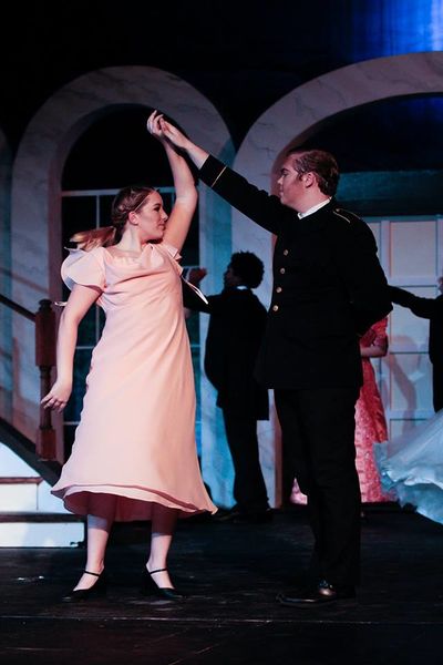 File:Theatre 2018, Sound of Music, Peri Piacente as Liesl and Ehan Ropp as Rolf Gruber , April 2018. Photo by Terry Lewis.jpg