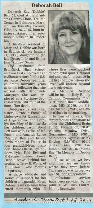 Deborah Kay (Debbie) Bell Obituary February 26, 2015.jpg