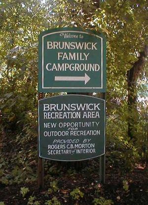 Potomac River - Brunswick Family Campground - Mile 54 on the C&O Canal Towpath.jpg