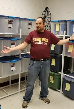 Tom Robinson Helping with the PTO Middle School.jpg