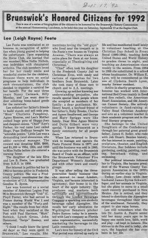 Lee (Feete) Schwertfeger, Distinguished Citizen 1992 (2).jpg
