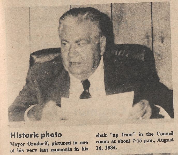 File:Mayor Jess Orndorff last day in office from The Brunswick Citizen, Vol 11, No 33, Agust 16, 1984.jpg