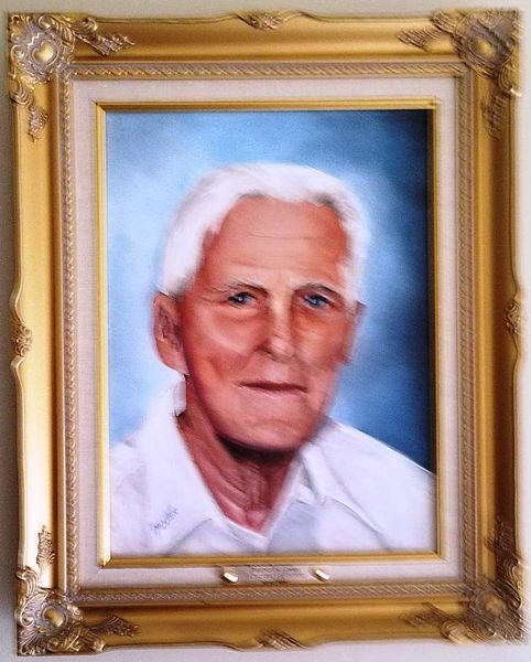File:Buck Musser Portariat Sherman W Lowery Hanging in City Hall, 11-14-1897 to 5-15-2000, World War II.jpg
