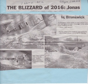Snow Storm Blizzard of 2016 from The Brunswick Citizen, January 26, 2016 (1).pdf