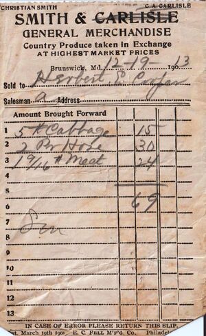 Smith & Carlisle General Merchandise December 19, 1913.jpg