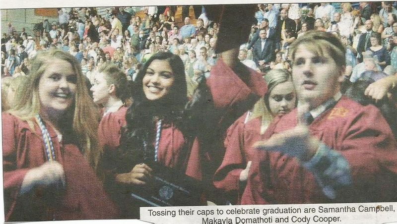 File:Graduation 2018, Samanatha Campbell, Mikayla Domathoti, Cody Cooper from The Brunswick Citizen, Vol 45, No 25, June 21, 2018.jpg