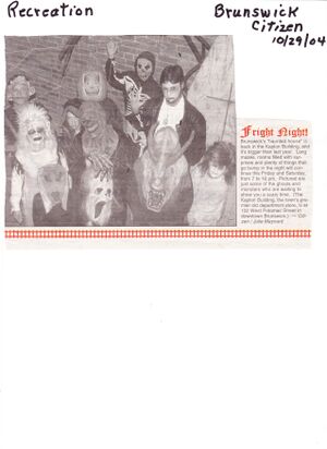 Halloween 2004 Haunted House from The Brunswick Citizen, October 29, 2004.jpg