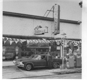 Russell Litten in front of his flagship west end dealership..jpg