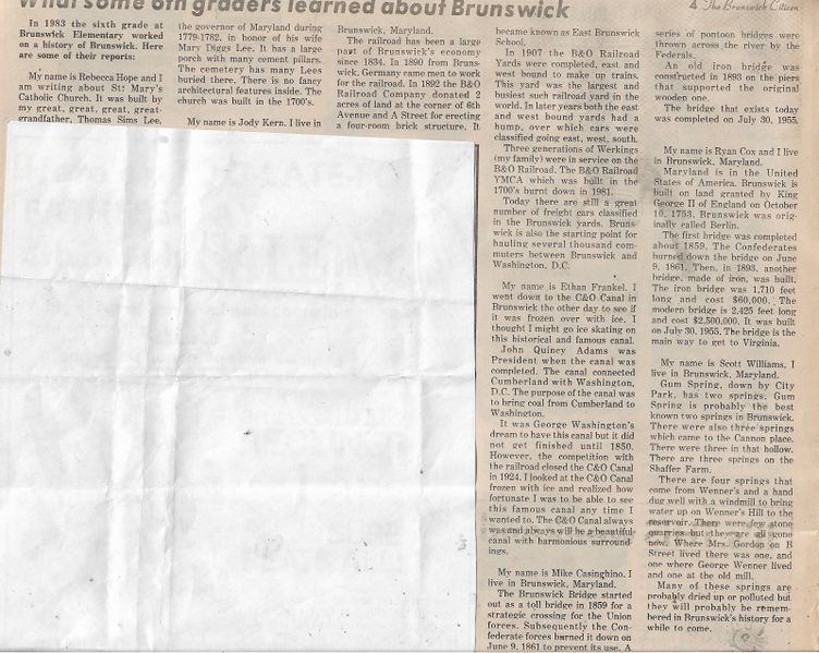 File:Students 1985 Learn about Brunswick from The Brunswick Citizen, Vol 12, No 27, July 4, 1985.jpg