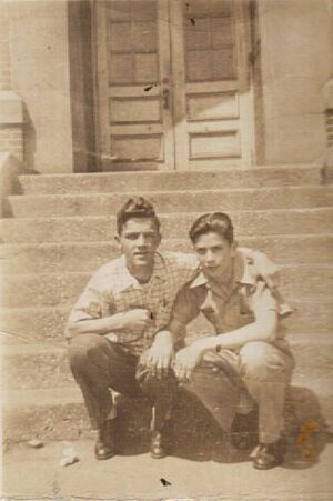 Students - Maurice (Hot dog) Phillips and Kenny Monroe.jpg
