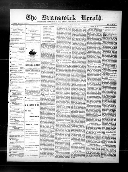 File:The Brunswick Herald Vol. 1 No. 25, August 21, 1891.pdf