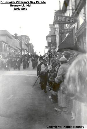 Veterans Day Parade Circa 1950s - Clown Pete Frye.jpg
