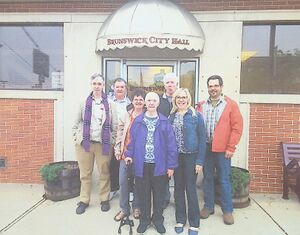 History Commission outside City Hall, 2015.jpg
