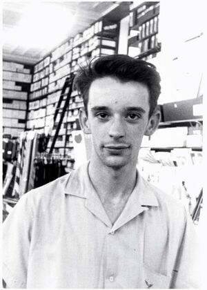 Kim Myers at Kaplons in the early '60s.jpg