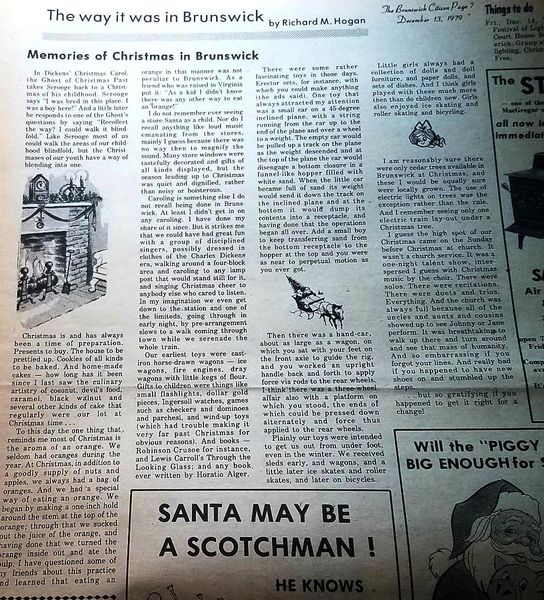 File:Memories of Christmas in Brunswick by Richard M. Hogan from The Brunswick Citizen, Vol 6, No 50, December 13, 1979.jpg