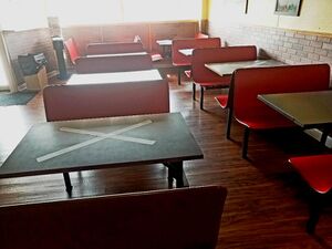 Pandemic 2020 - Kings Pizza Social Distancing August 2020.jpg
