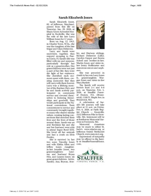 Sarah Elizabeth Jones, FrederickNewsPost, 2026.02.03..pdf