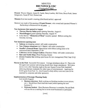 EDC 2003 Minutes of Meeting September 4, 2003.jpg