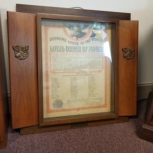 Moose Club 2017, Plaque at Brunswick City Hall.jpg
